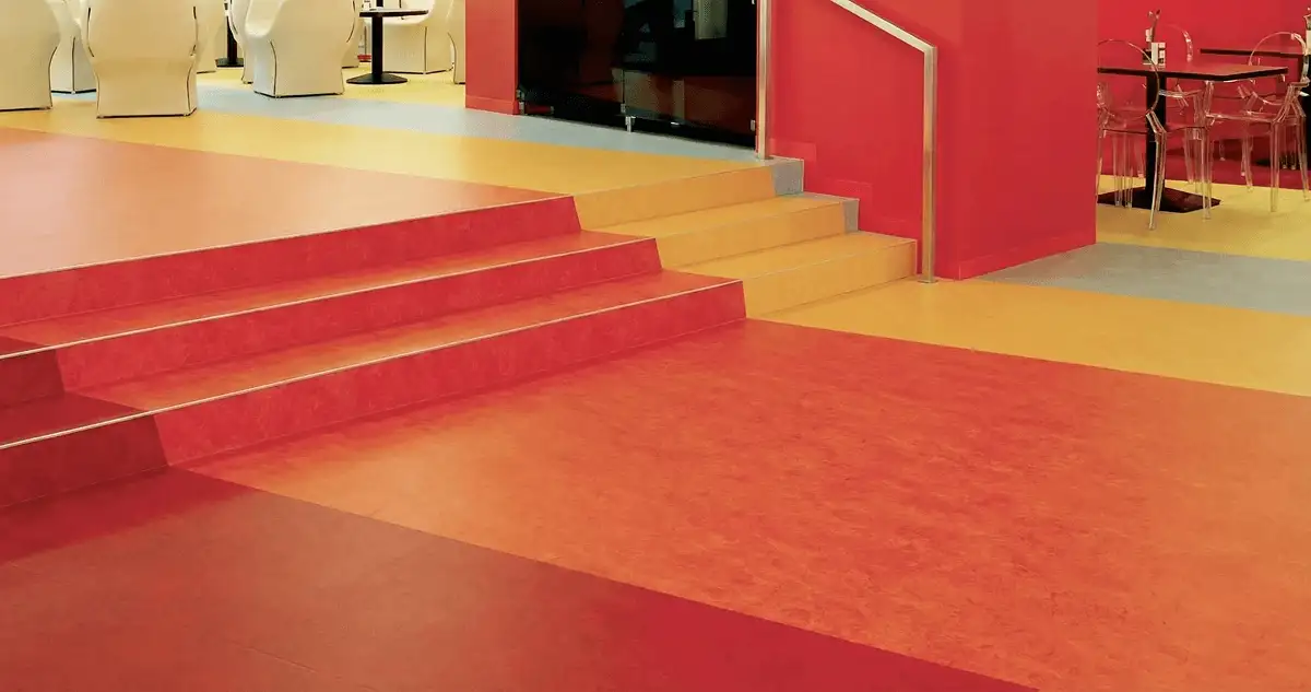Snack bar with beautiful professionally installed linoleum flooring in Honolulu, HI