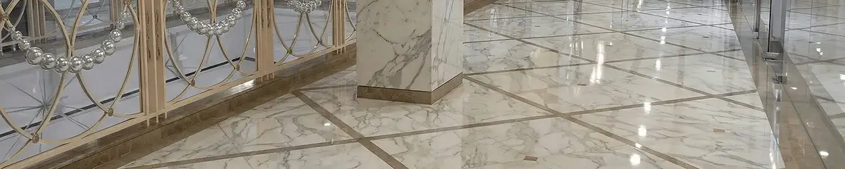 Beautiful marble floor professionally installed in Honolulu, HI